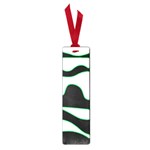 Green, white and black Small Book Marks
