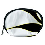 Yellow, black and white Accessory Pouches (Medium) 