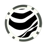 White or black Poker Chip Card Guards