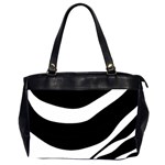 White or black Office Handbags (2 Sides) 