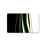 Colorful lines harmony Magnet (Name Card)