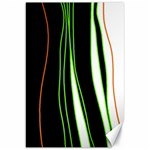 Colorful lines harmony Canvas 20  x 30  
