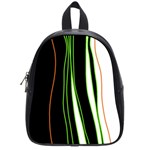 Colorful lines harmony School Bags (Small) 