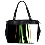 Colorful lines harmony Office Handbags (2 Sides) 