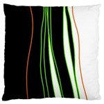 Colorful lines harmony Large Cushion Case (Two Sides)