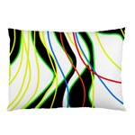 Colorful lines - abstract art Pillow Case (Two Sides)