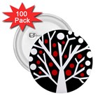 Simply decorative tree 2.25  Buttons (100 pack) 