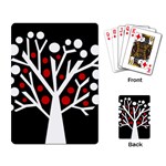 Simply decorative tree Playing Card
