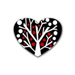 Simply decorative tree Heart Coaster (4 pack) 