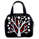 Simply decorative tree Classic Handbags (2 Sides)