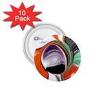 Abstract Orb 1.75  Buttons (10 pack)