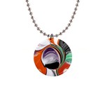 Abstract Orb Button Necklaces