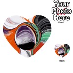Abstract Orb Multi-purpose Cards (Heart) 