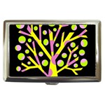 Simple colorful tree Cigarette Money Cases