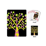 Simple colorful tree Playing Cards (Mini) 