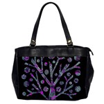 Purple magical tree Office Handbags