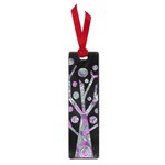 Purple magical tree Small Book Marks