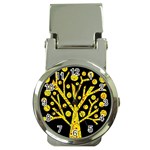 Yellow magical tree Money Clip Watches