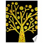Yellow magical tree Canvas 36  x 48  