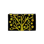 Yellow magical tree Cosmetic Bag (Small) 