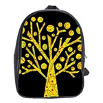 Yellow magical tree School Bags(Large) 