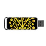 Yellow magical tree Portable USB Flash (Two Sides)