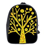 Yellow magical tree School Bags (XL) 
