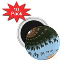 Sun-Ray Swirl Design 1.75  Magnets (10 pack) 