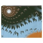 Sun-Ray Swirl Design Cosmetic Bag (XXXL) 