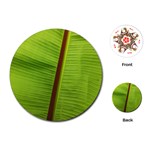 Ensete leaf Playing Cards (Round) 