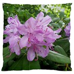 Purple Rhododendron Flower Large Cushion Case (One Side)
