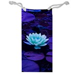Lotus Flower Magical Colors Purple Blue Turquoise Jewelry Bags