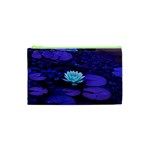 Lotus Flower Magical Colors Purple Blue Turquoise Cosmetic Bag (XS)