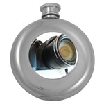 My Camera Round Hip Flask (5 oz)