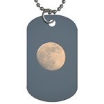 The Moon and blue sky Dog Tag (One Side)