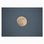 The Moon and blue sky Large Glasses Cloth (2-Side)