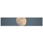 The Moon and blue sky Flano Scarf (Small)