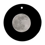 Full Moon at night Round Ornament (Two Sides) 