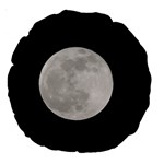 Full Moon at night Large 18  Premium Round Cushions