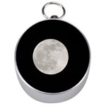 Full Moon at night Silver Compasses