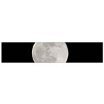 Full Moon at night Flano Scarf (Small)