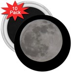 Close to the full Moon 3  Magnets (10 pack) 