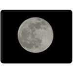 Close to the full Moon Double Sided Fleece Blanket (Large) 