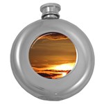 Summer Sunset Round Hip Flask (5 oz)