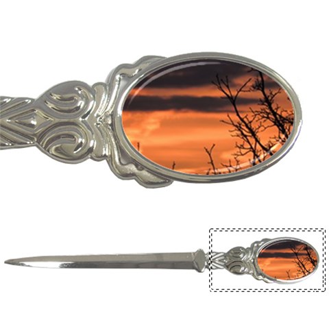 Tree branches and sunset Letter Openers from ArtsNow.com Front