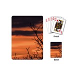 Tree branches and sunset Playing Cards (Mini) 