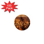 Colorful Sunset 1  Mini Magnets (100 pack) 
