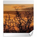 Colorful Sunset Canvas 8  x 10 