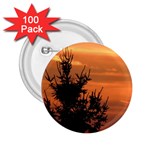 Christmas tree and sunset 2.25  Buttons (100 pack) 
