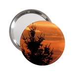 Christmas tree and sunset 2.25  Handbag Mirrors